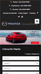 Mobile Screenshot of mazdagalerias.com